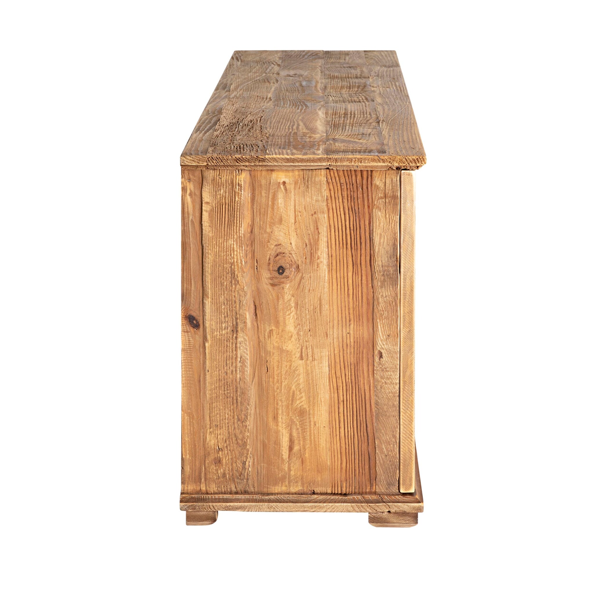 Kalise Reclaimed Timber 3 Glass Door Sideboard