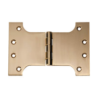 2482 Hinge Parliament Polished Brass H100xW150mm