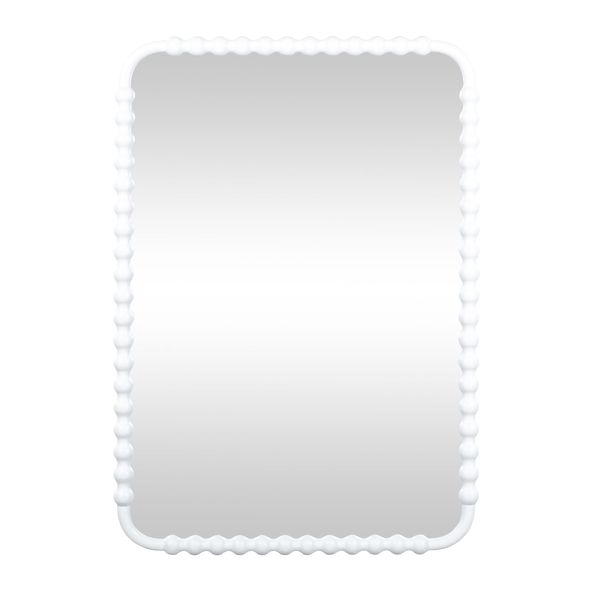 Orla Bobbin Wall Mirror White