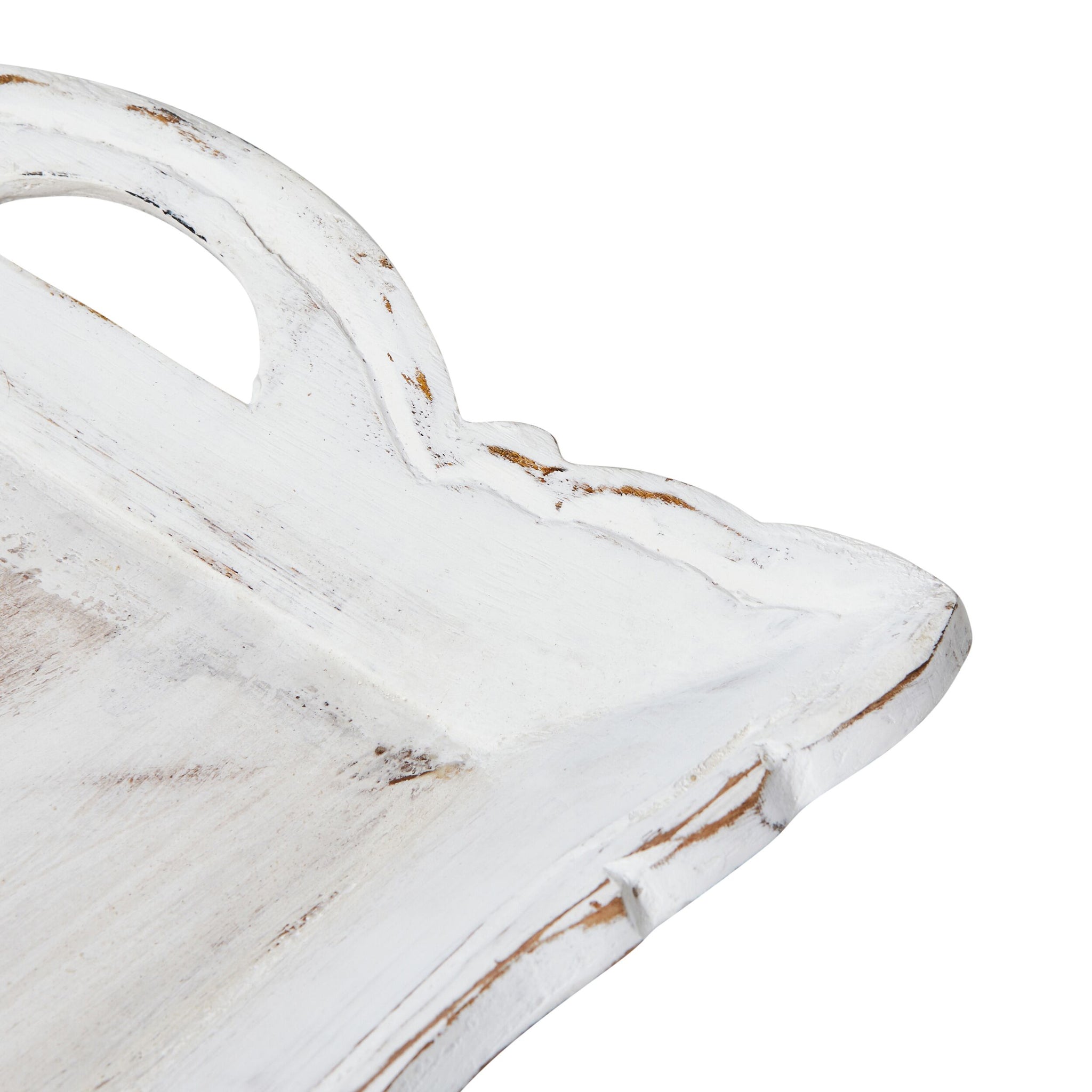 Parvani Tray White 56x35cm