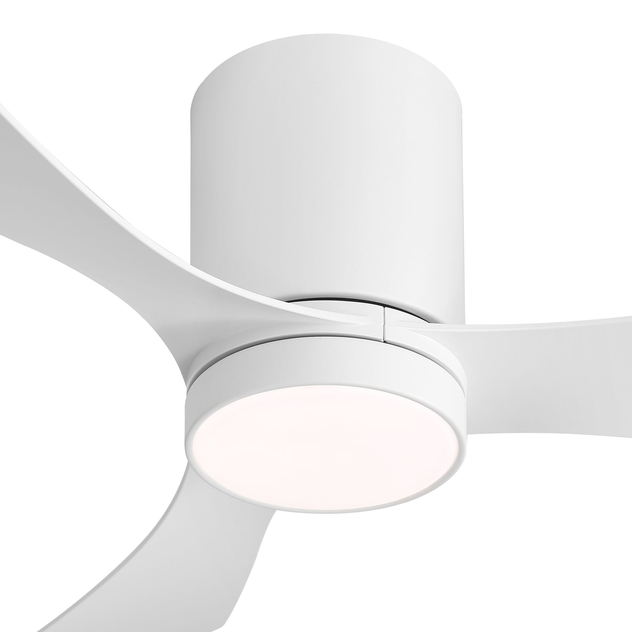 Cove Hugger 106cm Indoor DC Fan - White with White ABS Blades