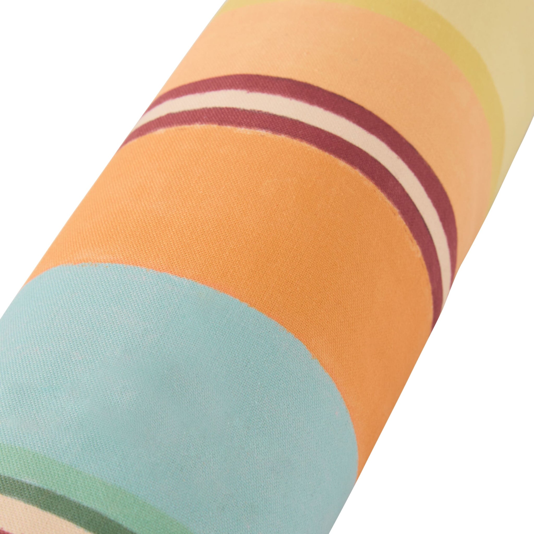 Aruba Outdoor Bolster Cushion Soleil Stripe 60x15cm