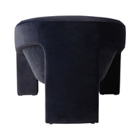 Luka Occasional Chair Velvet Midnight Blue