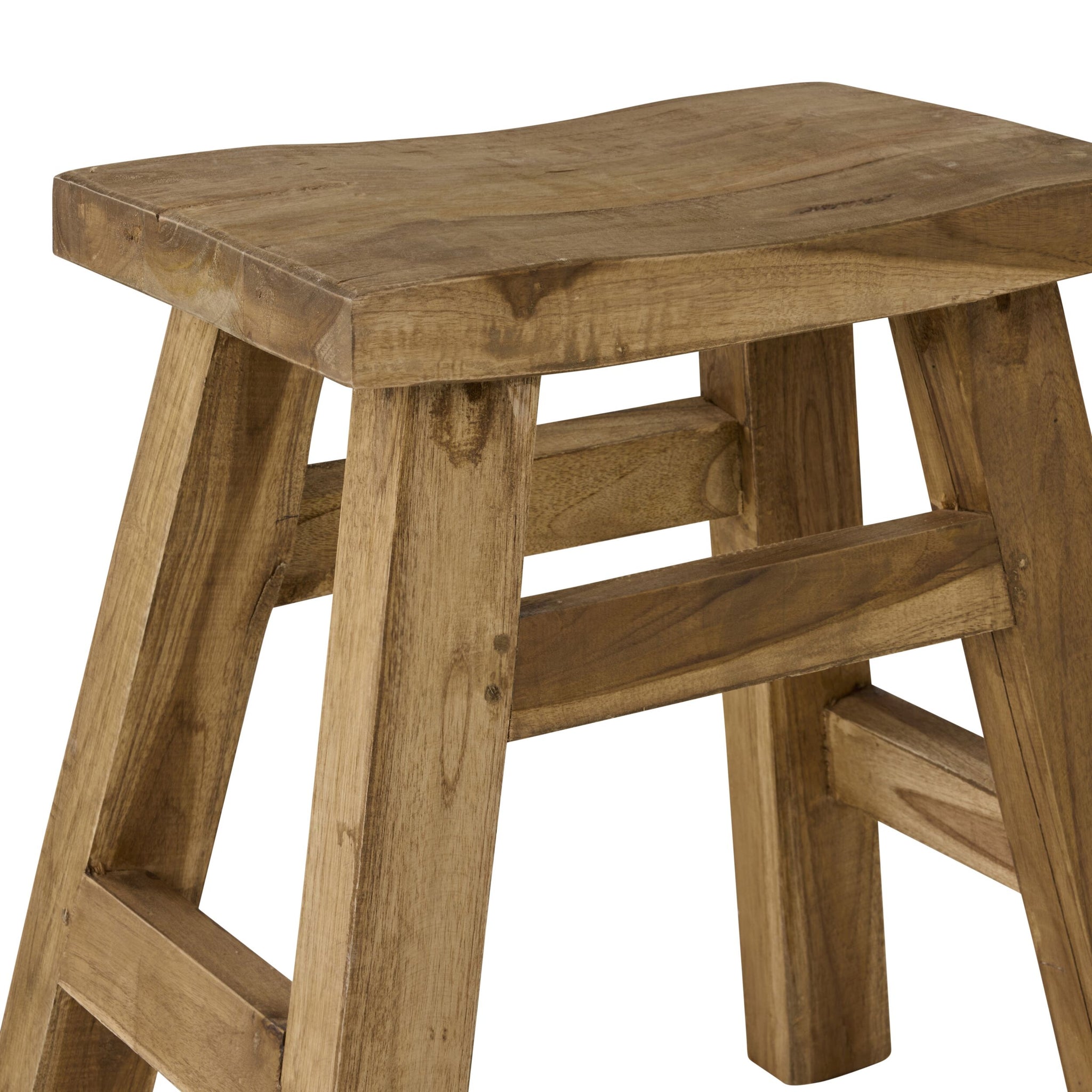 Barndo Reclaimed Low Stool