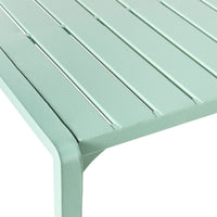 Kace Outdoor Bar Table 140cm Smoke Green