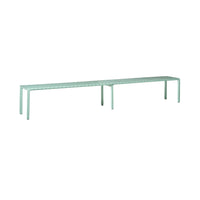 Kace Dining Bench 284cm Smoke Green