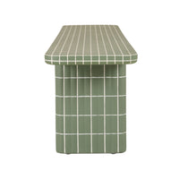 Edie Bench 200cm Laurel Green