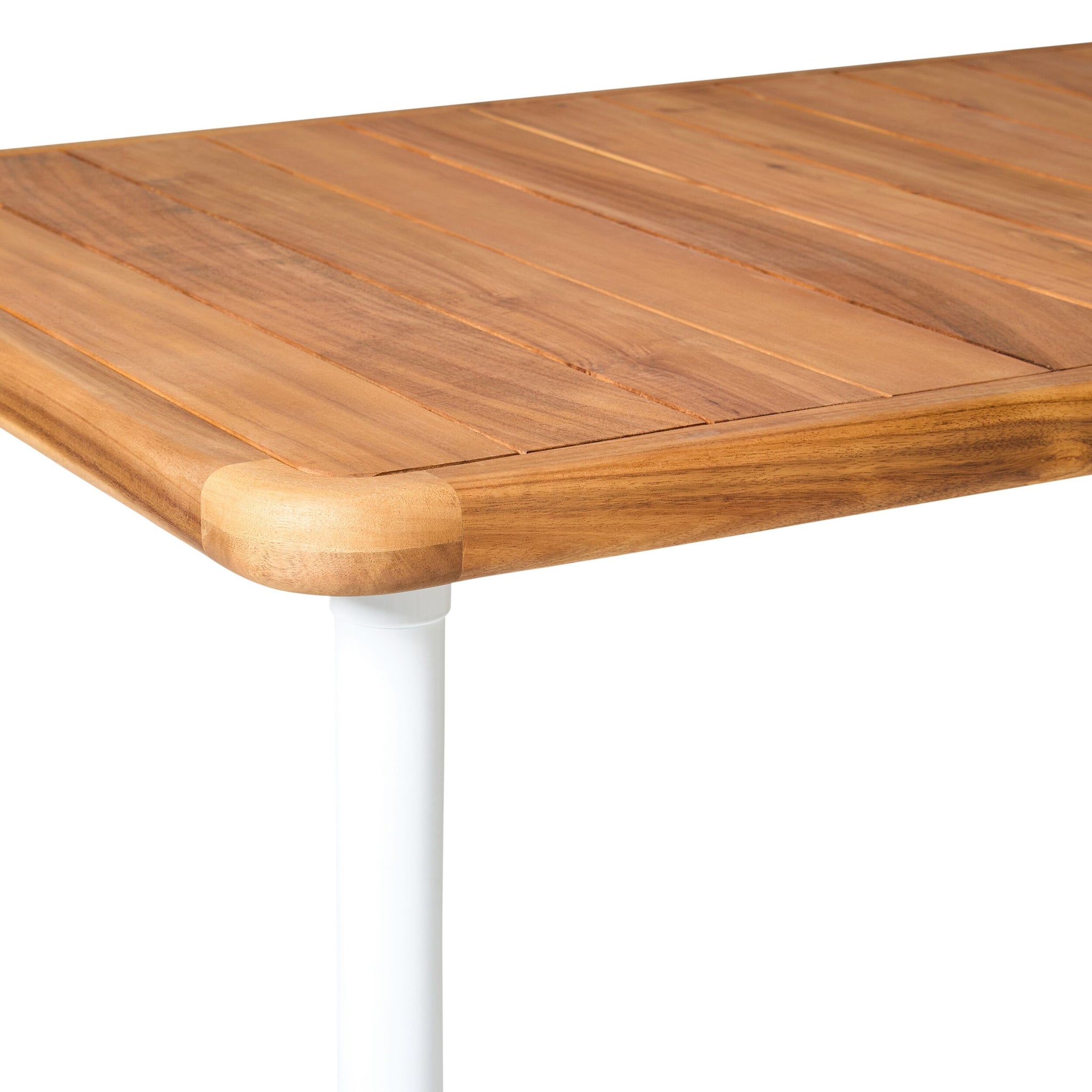 Ellie Outdoor Dining Table 160cm White