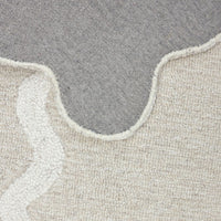 Bromby Scalloped Wool Runner 80x300cm