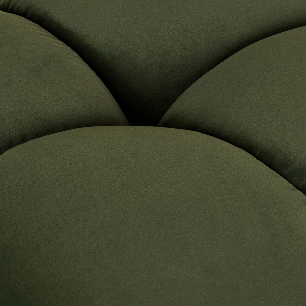 Alexis Ottoman Velvet Sofa Eucalyptus