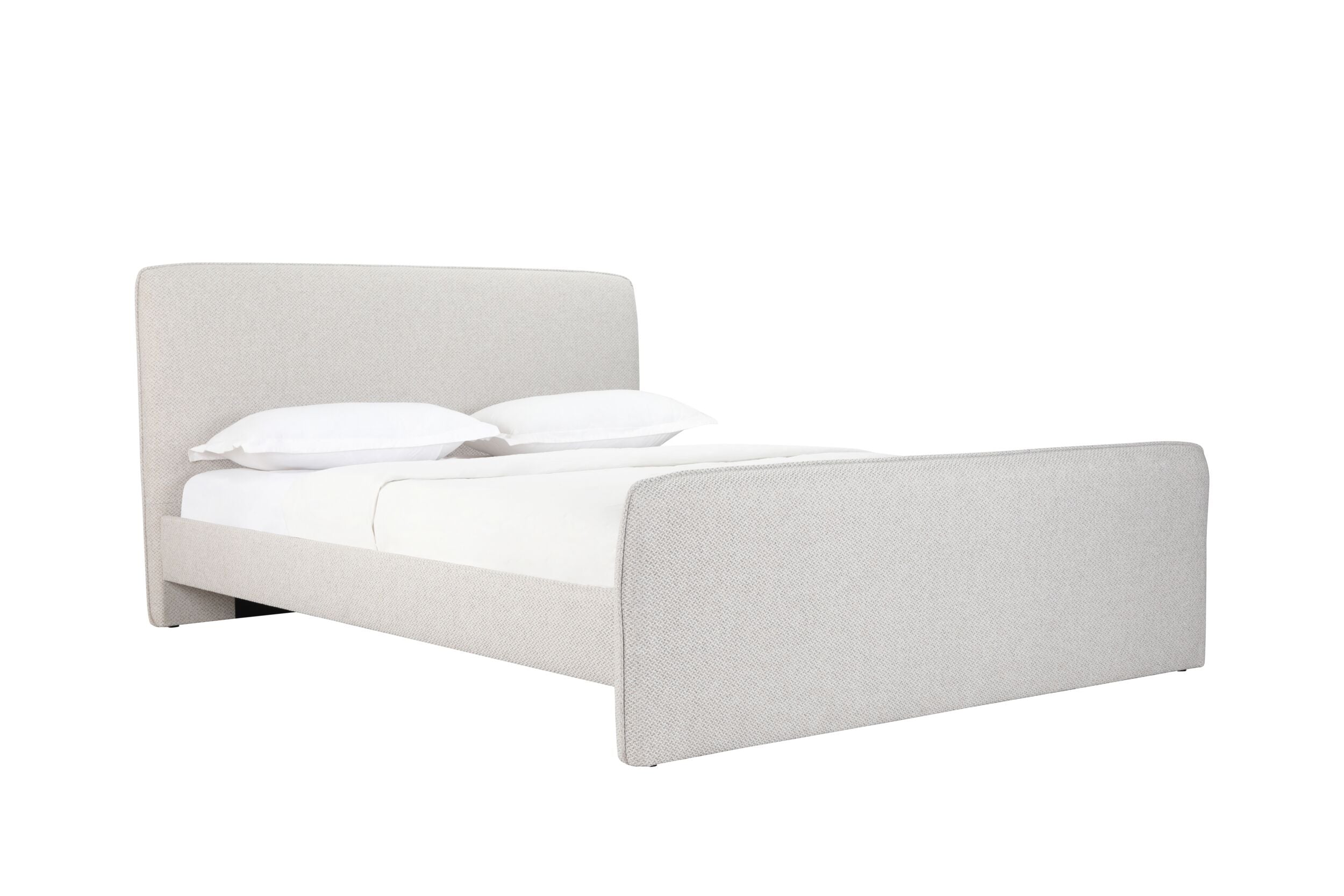 Audrey King Bed Texture Weave Natural (NZ Super King)