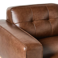 Carson Leather Armchair Dakota Mocha