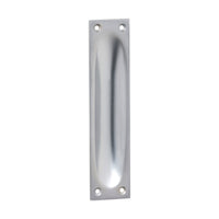 1587 Sliding Door Pull Classic Large Satin Chrome H140xW32mm