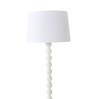 Melissa Wooden Floor Lamp White 162cm