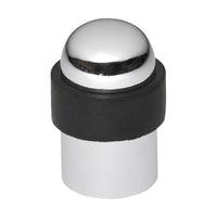 1363 Door Stop Domed Chrome Plated H50xD30mm