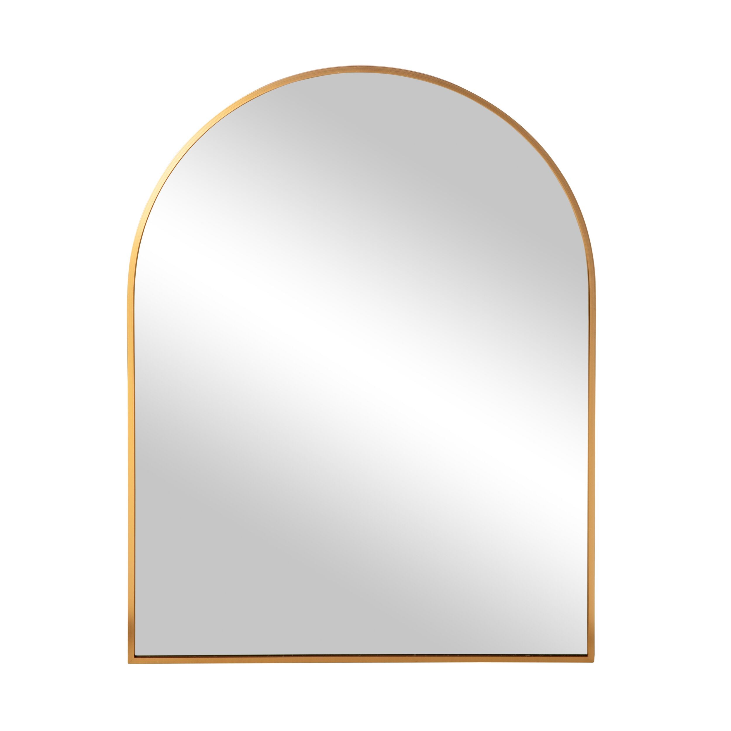 Ovale Mirror 80x60cm Brushed Brass