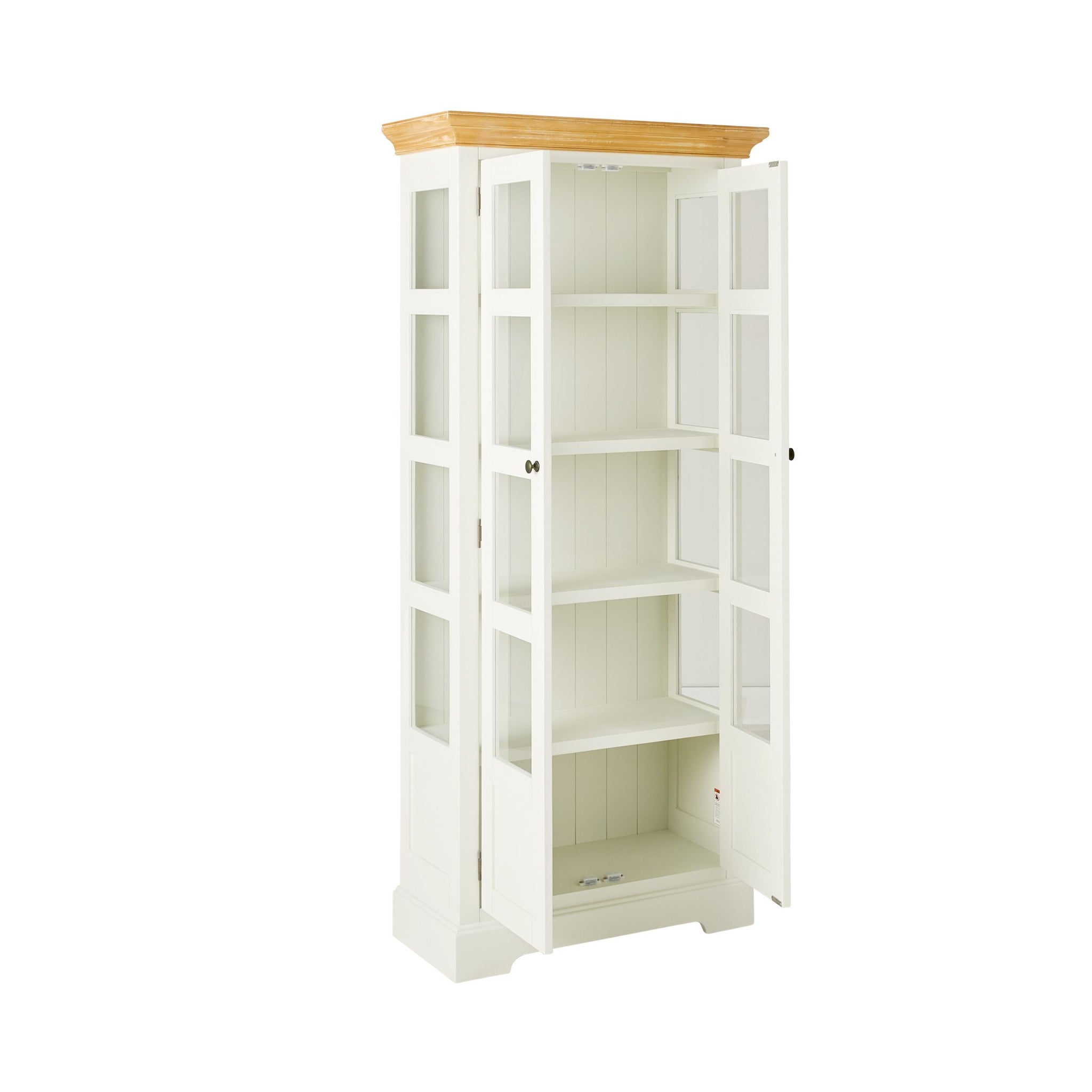 Clover Narrow 2 Door Display Cabinet 193 x 85cm