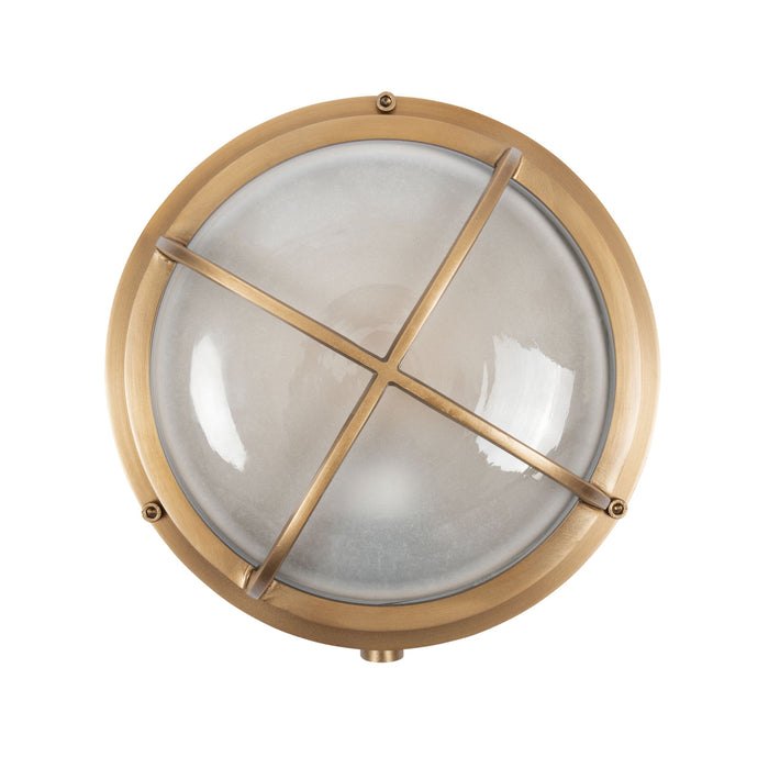 Dockland Exterior Wall Bracket Solid Brass 21x11cm
