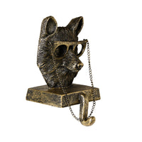 Christmas Foxy & Friends Fox Mantel Hook