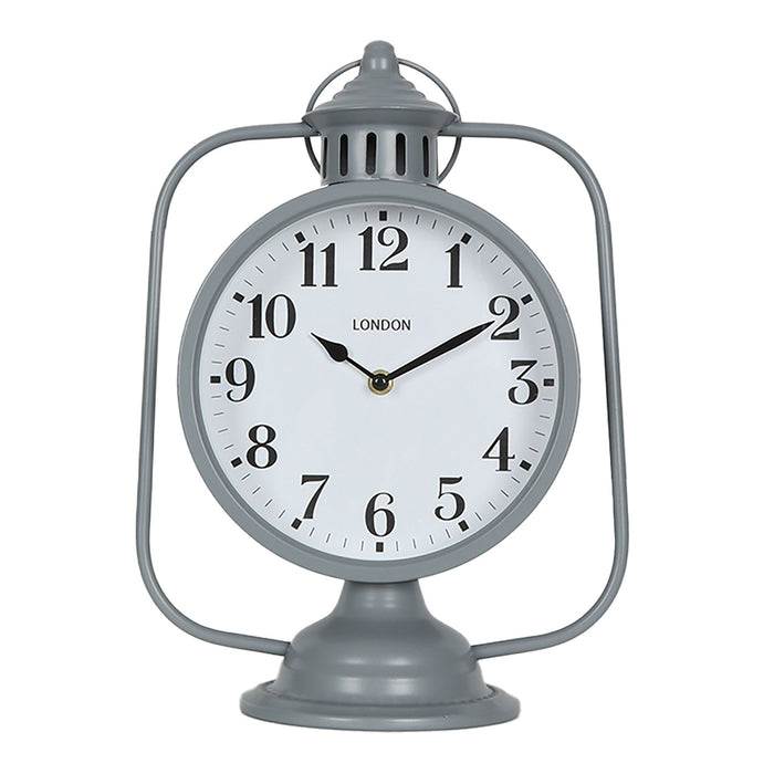 Lighthouse Iron Mantel Clock 26cm