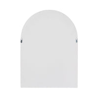 Dune Stone Effect Arched Mirror