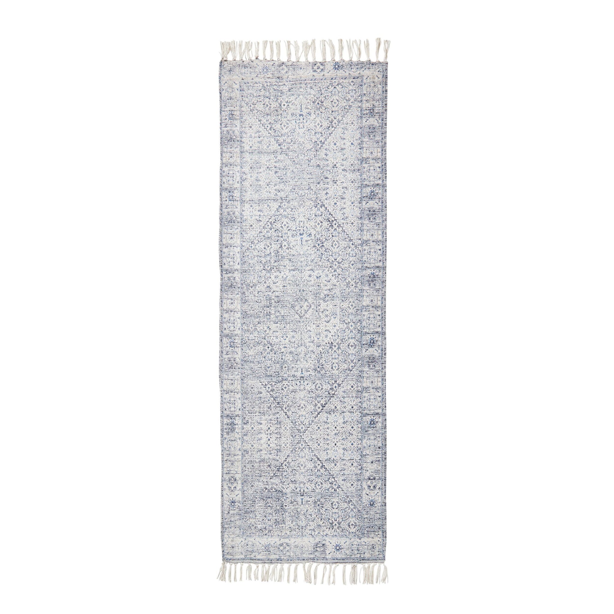 Aditya Vintage Blue Reversible Runner 60x180cm
