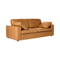 Blakely 3 Seater Leather Sofa Dakota Light Chestnut