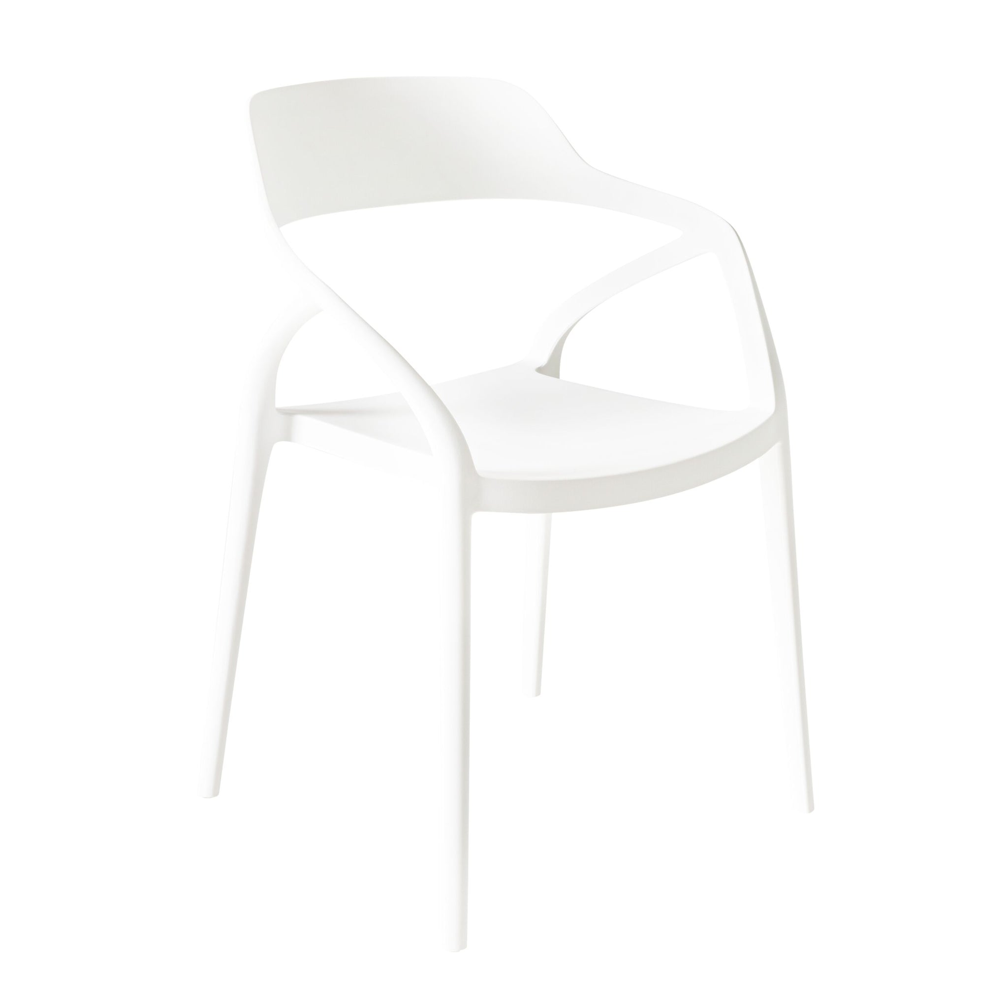 Inigo Outdoor Dining Chair White