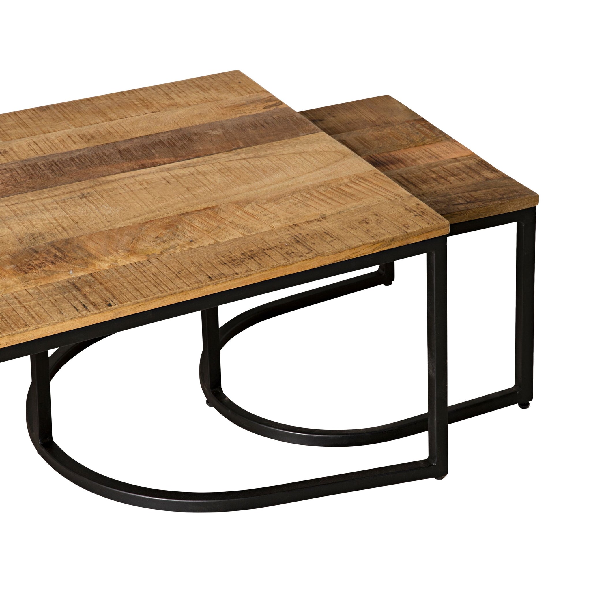 Hartford 3 Piece Nesting Timber Coffee Table Set