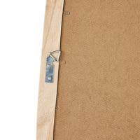 Fluid Wooden Wall Mirror 128.5x64.5cm