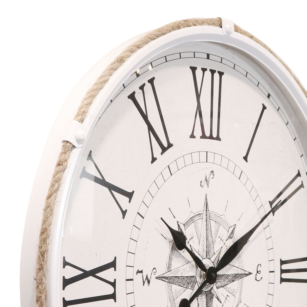Team Roping Wall Clock Maritime Rope Wall Clock 70cm – Early Settler NZ