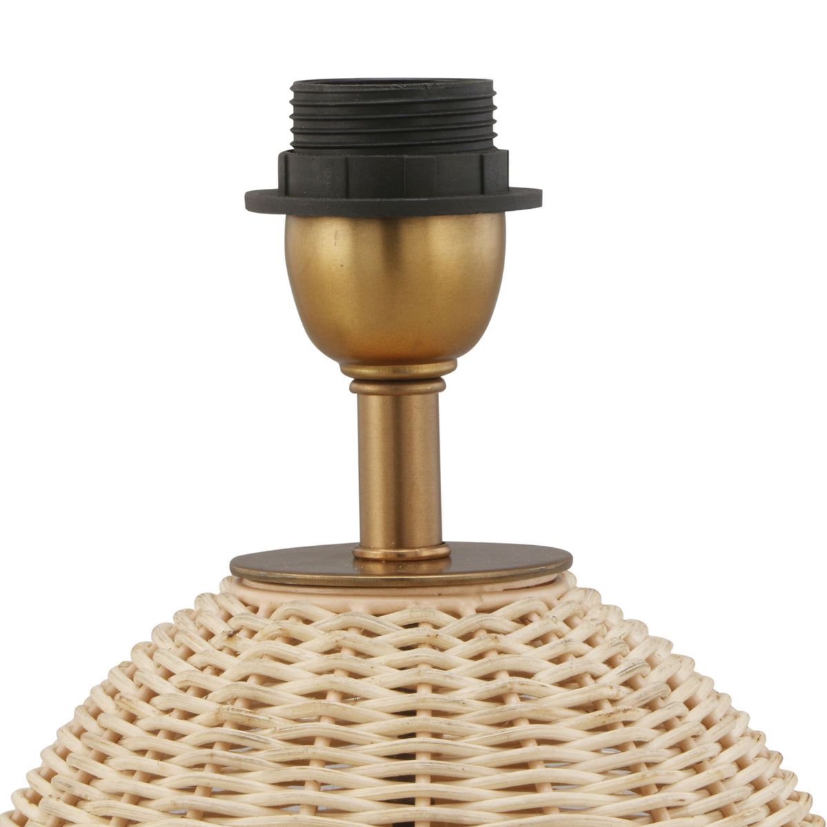 Marina Rattan Table Lamp Base 19x19x21cm
