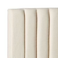 Channel King Bedhead Natural Boucle (NZ Super King)