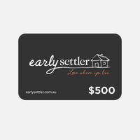 $500 Early Settler e-Gift Card