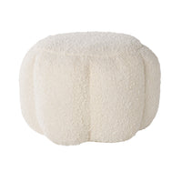 Bindi Boucle Scalloped Pouf