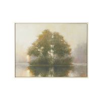 Lake Dawn Framed Print 60x80cm