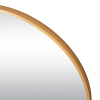 Ovale Mirror 100x60cm Brushed Brass