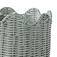 Sidney Woven Planter Small Mist