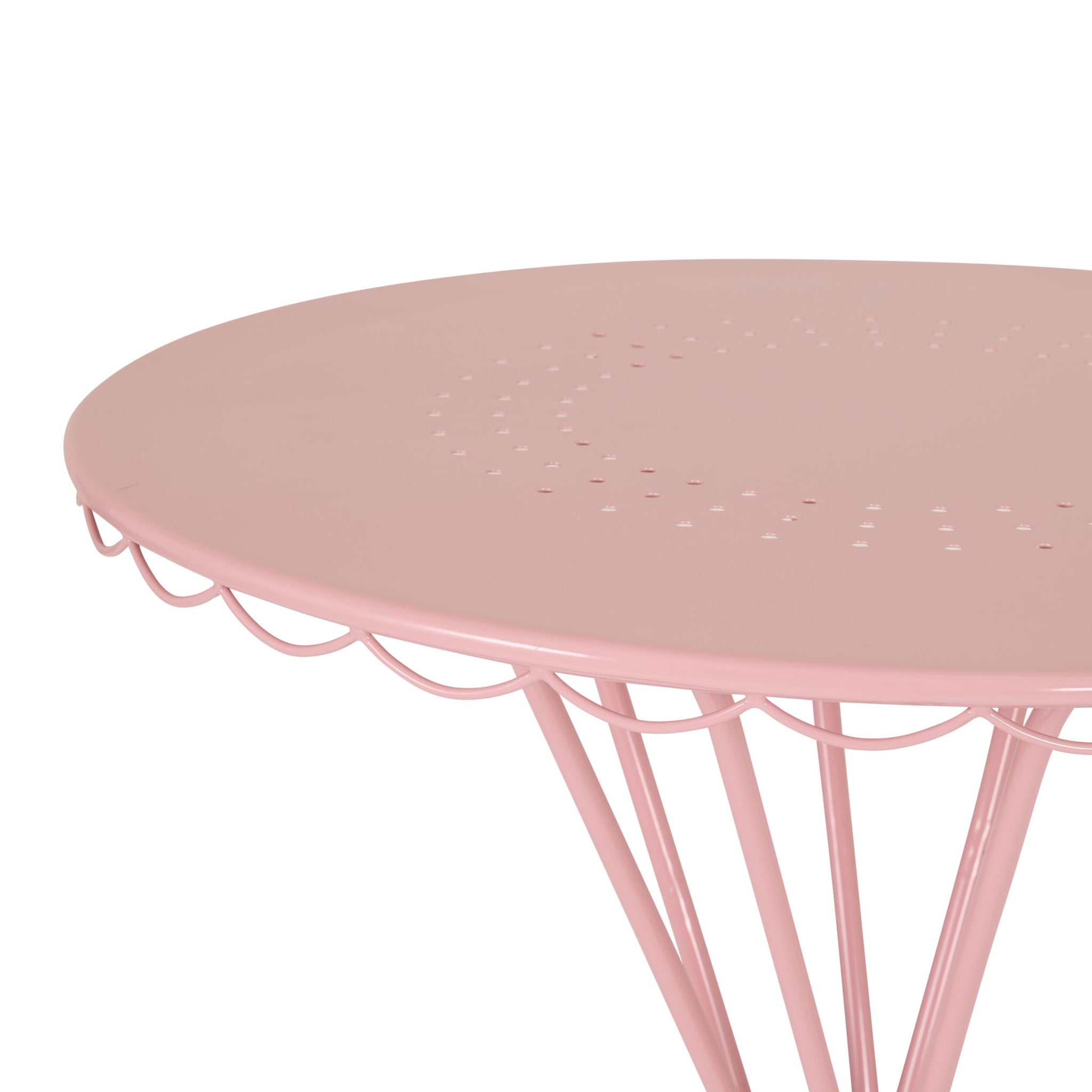 Bonnie Bar Table Rose Pink