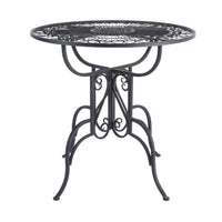 Arles Garden Table Black with 2 Arles Garden Chair Black Package