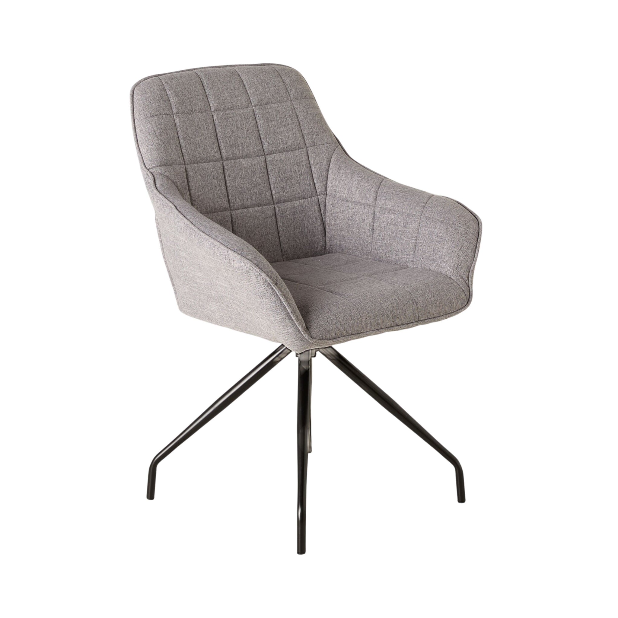 Anders Swivel Desk Chair Grey