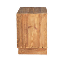 Kalise Reclaimed Timber Plinth Bedside Table