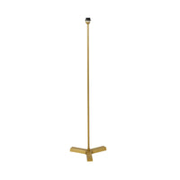 Rowan Matt Brass Metal Floor Lamp Base 29x29x117cm