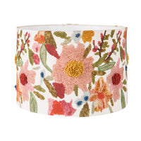 Embroidered Bloom Shade Multicoloured 45cm