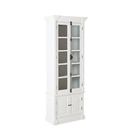 Camille 2 Door Display Cabinet White 91.5 x 240.5cm
