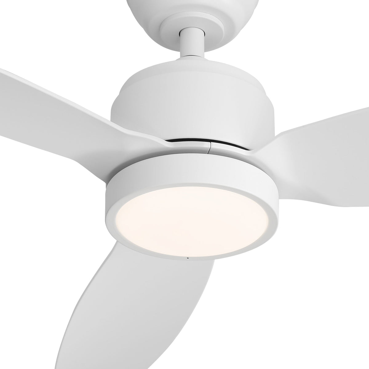 Solace 132cm Outdoor DC Fan - White with White ABS Blades