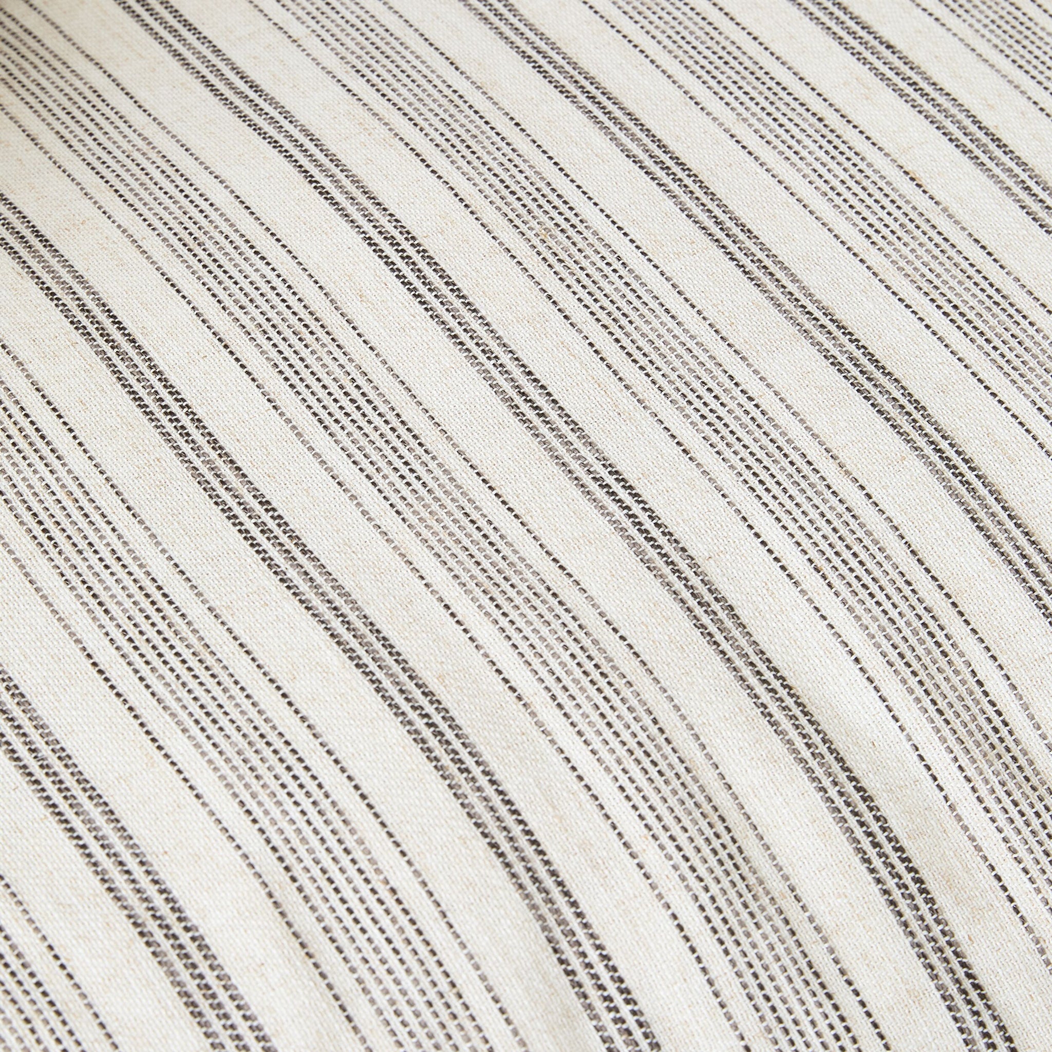 Lisette 3.5 Seater Deep Sofa Linen Stripe