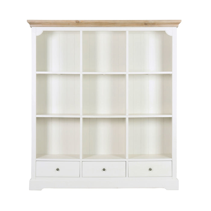 Clover 3 Drawer Library Shelving Unit