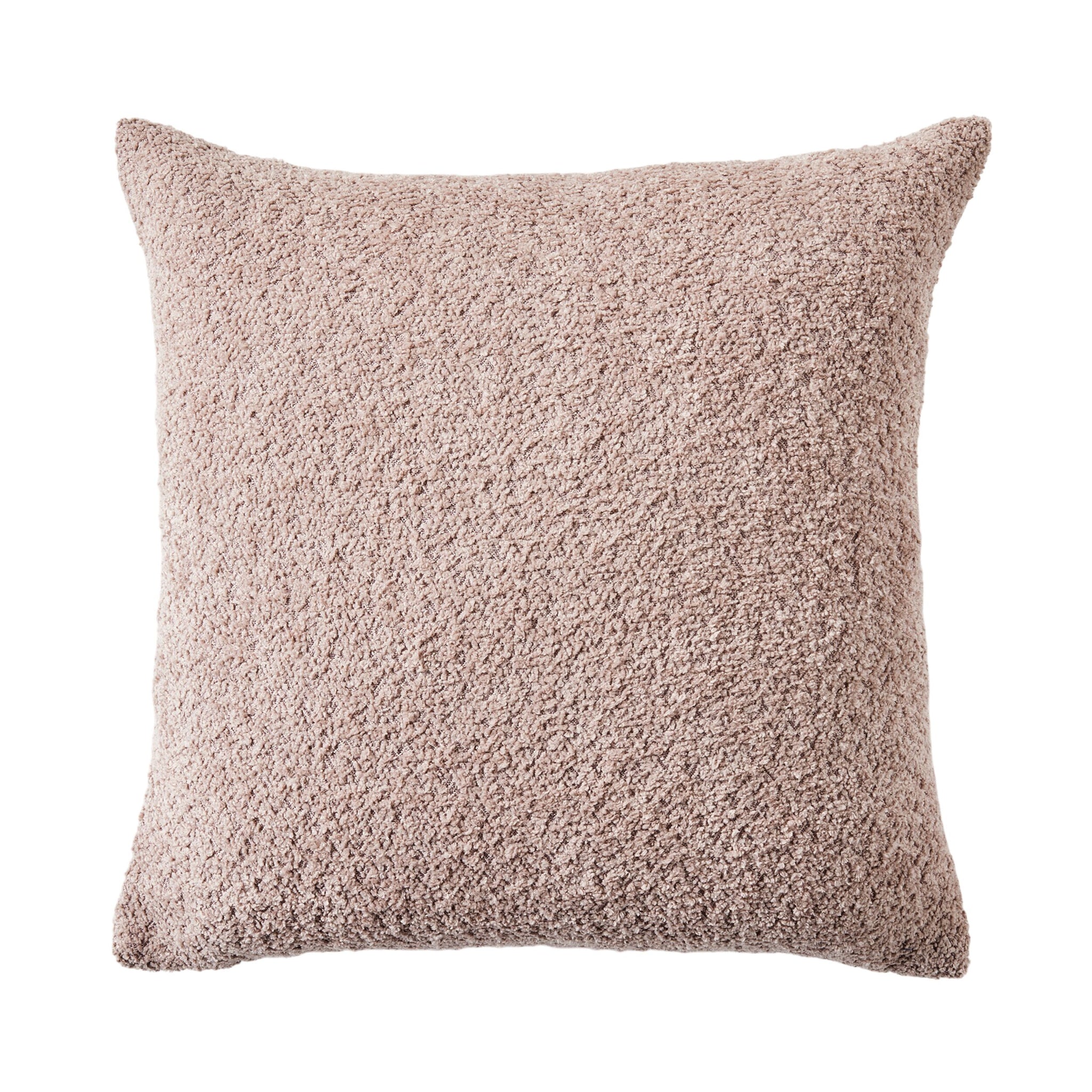 Byron Boucle Cushion Rose Ash 45x45cm