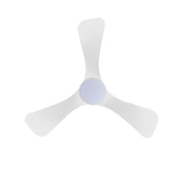 Cove Hugger 106cm Indoor DC Fan - White with White ABS Blades